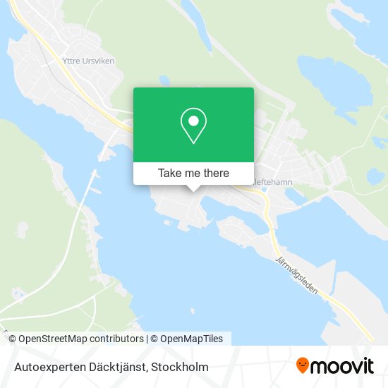 Autoexperten Däcktjänst map