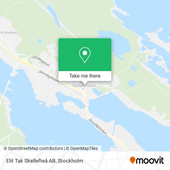 Elit Tak Skellefteå AB map