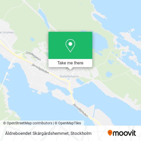 Äldreboendet Skärgårdshemmet map