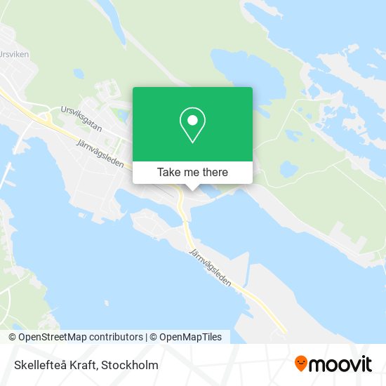 Skellefteå Kraft map