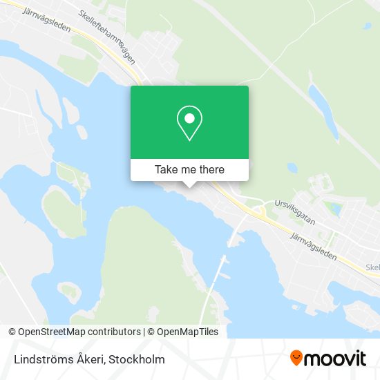 Lindströms Åkeri map