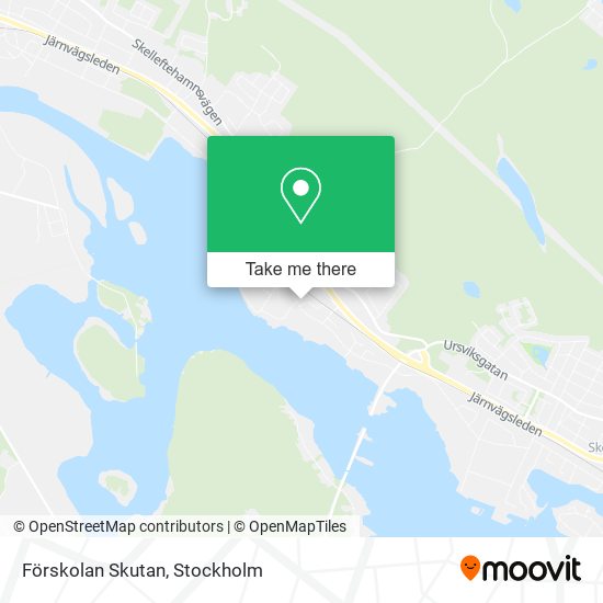 Förskolan Skutan map