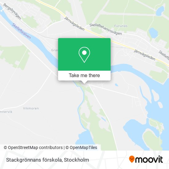 Stackgrönnans förskola map