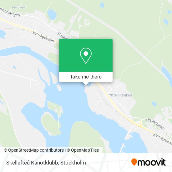 Skellefteå Kanotklubb map