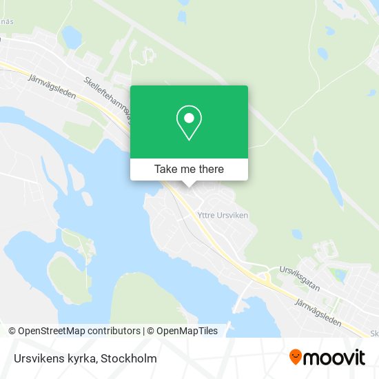 Ursvikens kyrka map