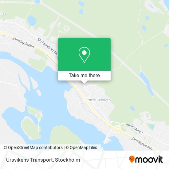 Ursvikens Transport map