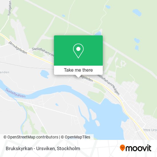 Brukskyrkan - Ursviken map