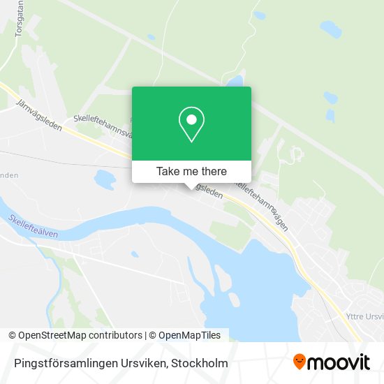 Pingstförsamlingen Ursviken map