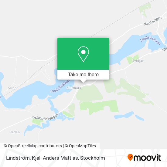 Lindström, Kjell Anders Mattias map