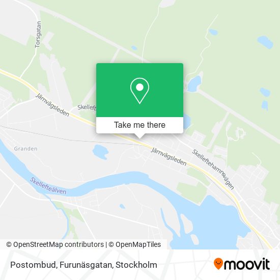 Postombud, Furunäsgatan map