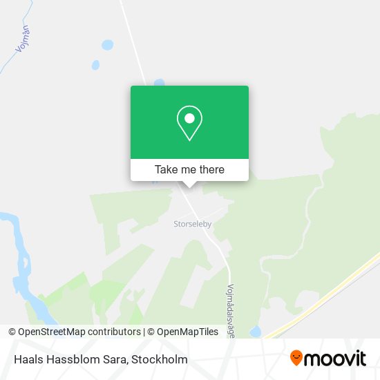 Haals Hassblom Sara map