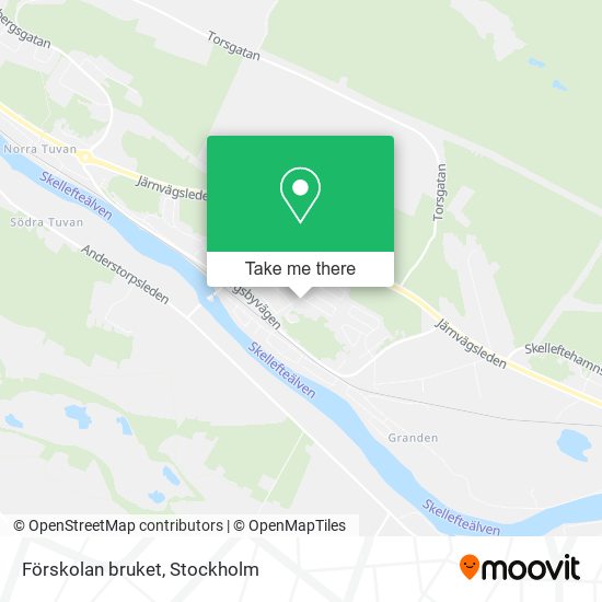 Förskolan bruket map