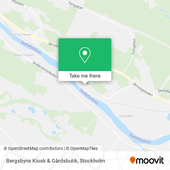 Bergsbyns Kiosk & Gårdsbutik map