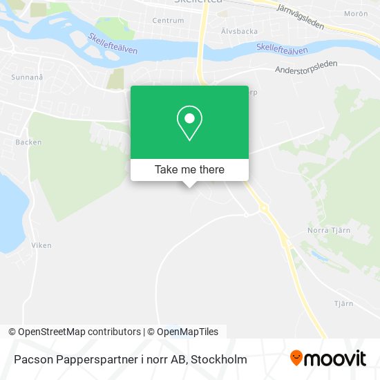 Pacson Papperspartner i norr AB map