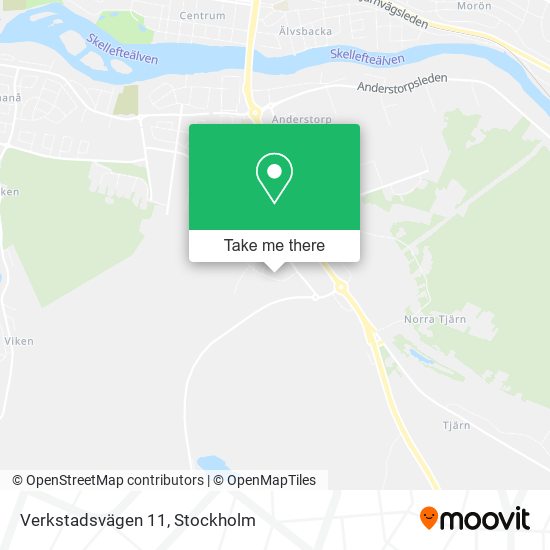 Verkstadsvägen 11 map