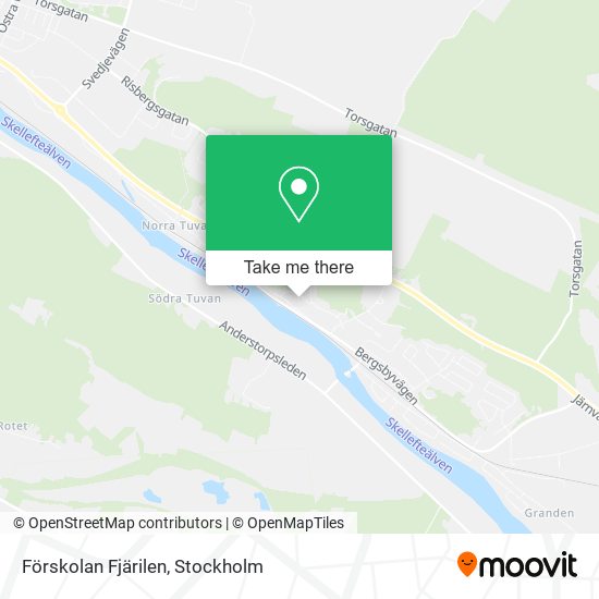 Förskolan Fjärilen map