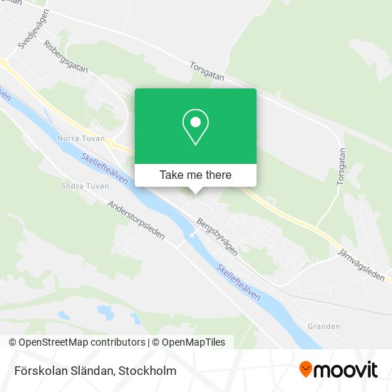 Förskolan Sländan map