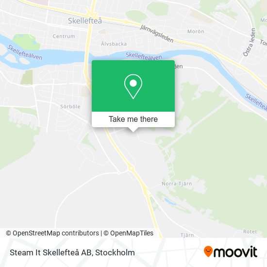 Steam It Skellefteå AB map