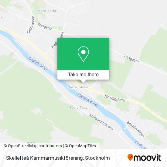 Skellefteå Kammarmusikförening map