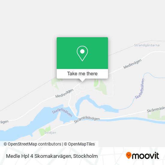 Medle Hpl 4 Skomakarvägen map