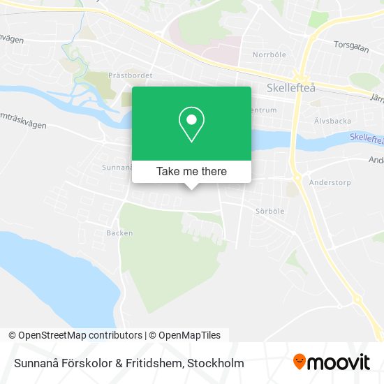 Sunnanå Förskolor & Fritidshem map