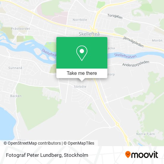 Fotograf Peter Lundberg map