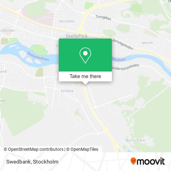 Swedbank map