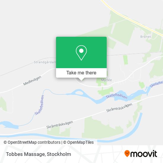 Tobbes Massage map