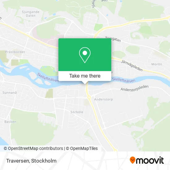 Traversen map