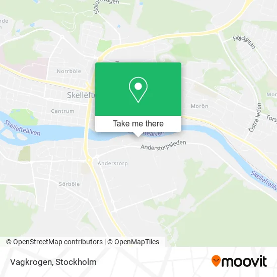 Vagkrogen map