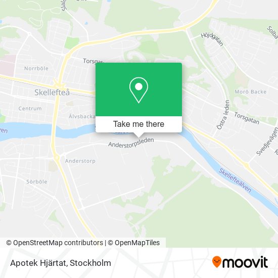 Apotek Hjärtat map