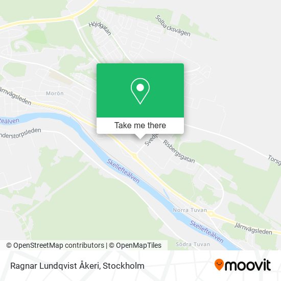 Ragnar Lundqvist Åkeri map