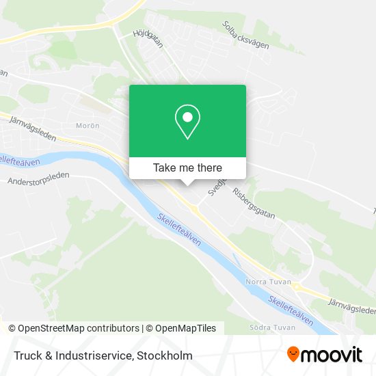 Truck & Industriservice map