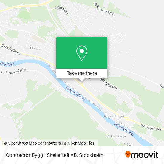 Contractor Bygg i Skellefteå AB map