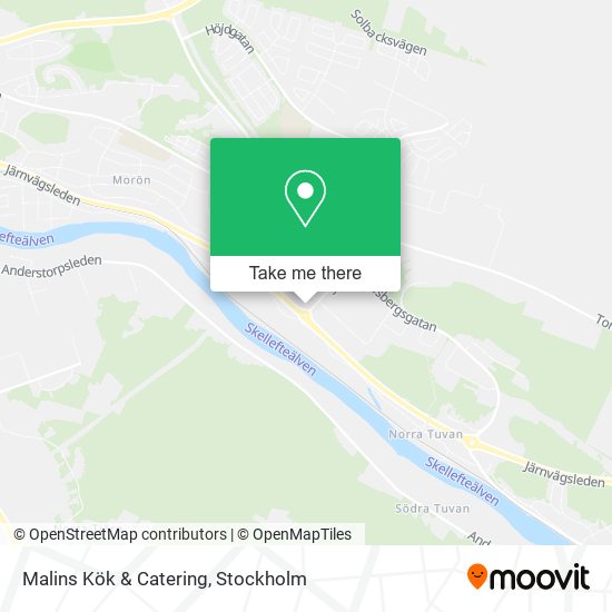 Malins Kök & Catering map