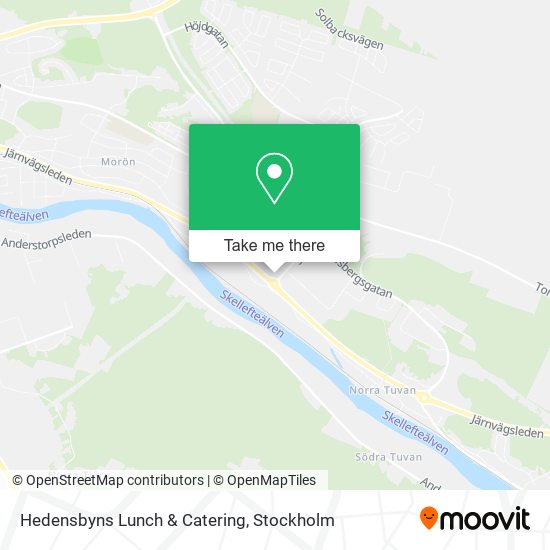 Hedensbyns Lunch & Catering map