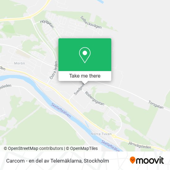 Carcom - en del av Telemäklarna map