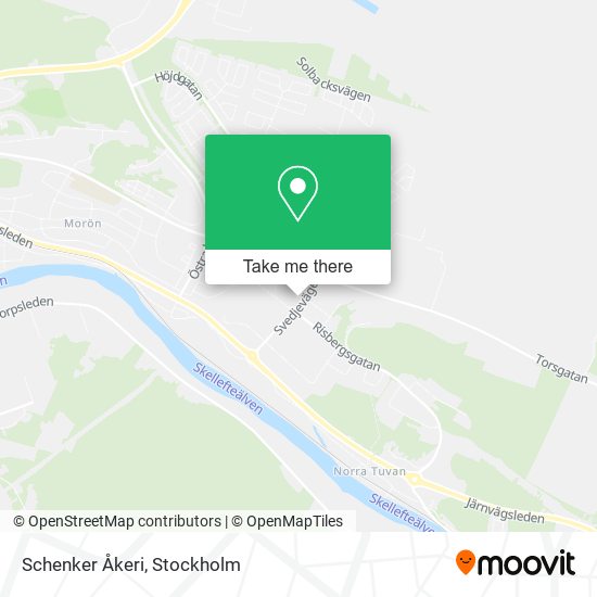 Schenker Åkeri map