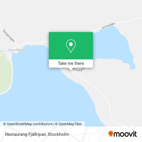 Restaurang Fjällripan map