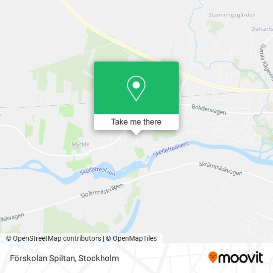 Förskolan Spiltan map