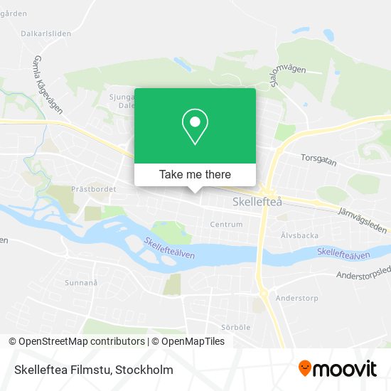 Skelleftea Filmstu map