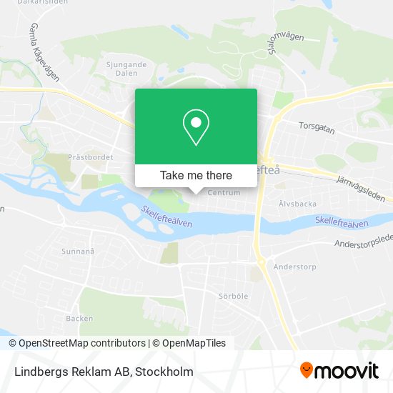 Lindbergs Reklam AB map