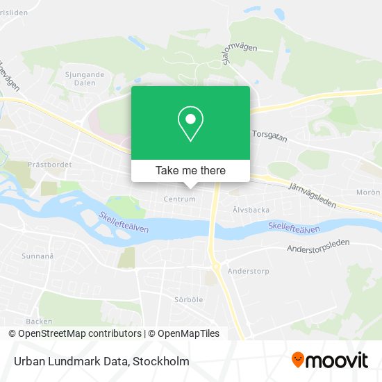 Urban Lundmark Data map