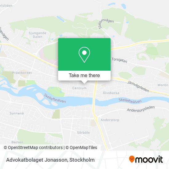 Advokatbolaget Jonasson map