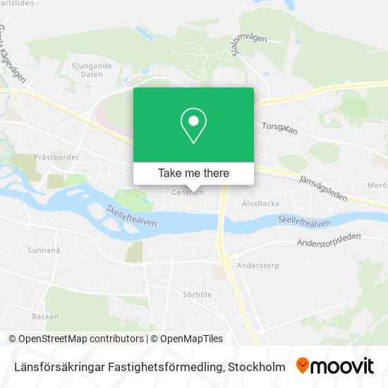 Länsförsäkringar Fastighetsförmedling map