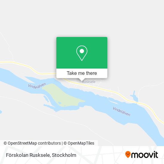 Förskolan Rusksele map