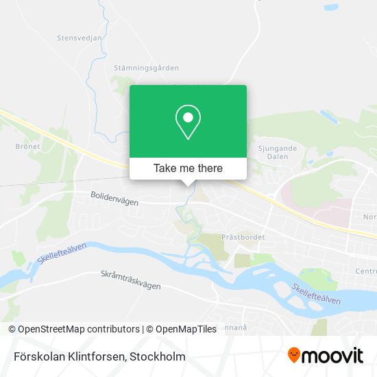 Förskolan Klintforsen map