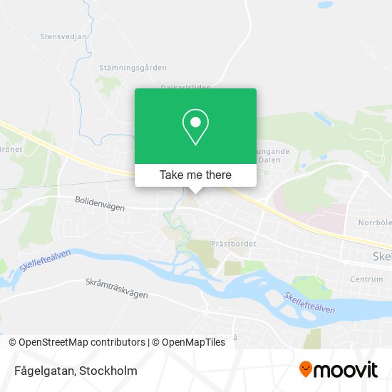 Fågelgatan map