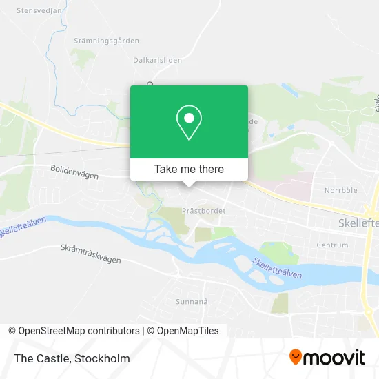Slottet map