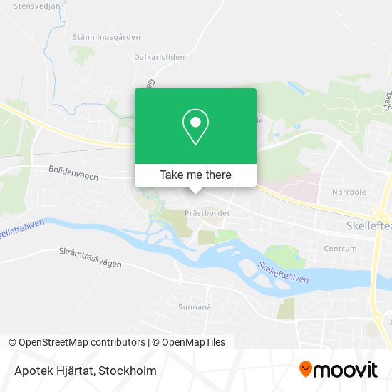 Apotek Hjärtat map